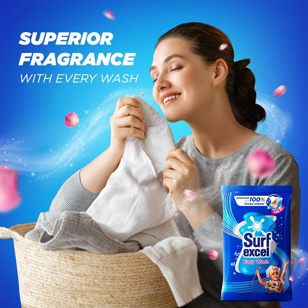 7 kg Surf Excel Easy Wash Detergent Powder | Superfine Washing Powder | Dissolves Easily & Removes Tough Stains | Suitable for all Washing Machines - View 3