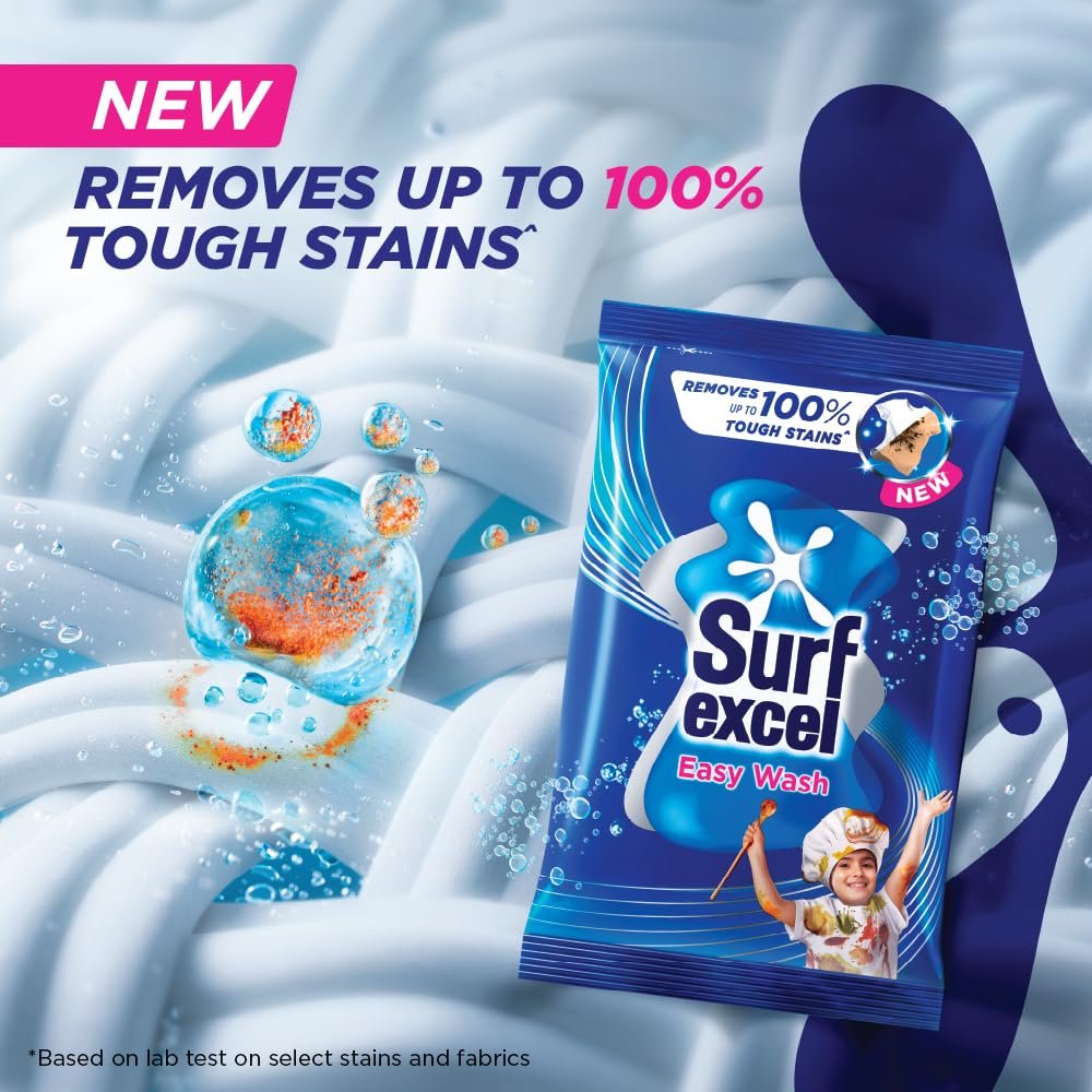 7 kg Surf Excel Easy Wash Detergent Powder | Superfine Washing Powder | Dissolves Easily & Removes Tough Stains | Suitable for all Washing Machines - View 5